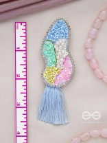 Hrilekha- The Dazzling Imprints- Resham, Beads and Sequins Embroidered Earrings