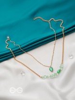 The Royal Simper- Golden Layered Necklace With Anti-Tarnish Coating 