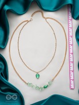 The Royal Simper- Golden Layered Necklace With Anti-Tarnish Coating 