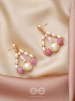 The Cinderella Swing- Golden Embellished Earrings