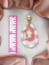 The Sugar Plum- Golden Embellished Earrings