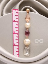 The Glam Squad- Golden Embellished Dangler Earrings