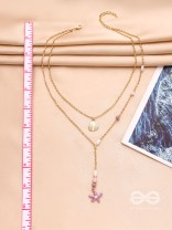 The Sea Of Charm- Golden Layered Necklace With Anti-Tarnish Coating 