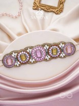 Srija- The String of Flowers- Pearls & Stones Embroidered Choker Necklace