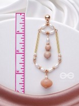 The Jasmine Jewels- Golden Embellished Earrings