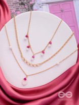 The String Lights- Golden Layered Necklace