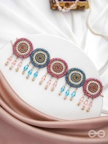 Vatamsa- The Flower Garland- Pearls & Glass Beads Embroidered Choker Necklace