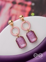 THE VIOLET ROUNDABOUTS - CUTE ENAMELLED EARRINGS