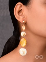 SUN-KISSED SHELL - CLASSIC DROP EARRINGS