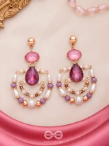 THE BLUSH BEAUTIES - HANDMADE STATEMENT EARRINGS