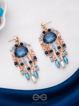 THE SPARKLING SKYLINE - STATEMENT DROP EARRINGS