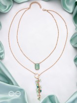 The Evergreen Charms - Classic Two Layered Neckpiece With Anti-Tarnish Coating