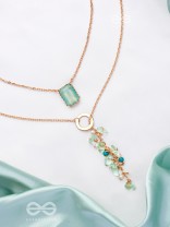 The Evergreen Charms - Classic Two Layered Neckpiece With Anti-Tarnish Coating