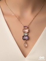 The Colourful Dreams - Handmade Statement Necklace With Anti-Tarnish Coating