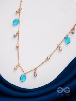 The Sunshine Splash - Classy Neckpiece With Anti-Tarnish Coating 