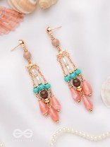 THE WHISPERING CHIMES - BEADED DROP EARRINGS