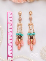 THE WHISPERING CHIMES - BEADED DROP EARRINGS