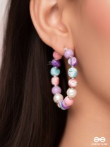 FUNKY FUNFAIR FANTASY - CUTE HOOP EARRINGS