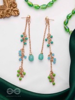 THE SONG OF AVES - GOLDEN DROP EARRING