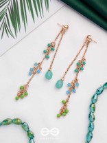 THE SONG OF AVES - GOLDEN DROP EARRING