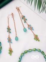 THE SONG OF AVES - GOLDEN DROP EARRING