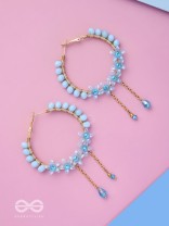 BUBBLE BURST BEAUTIES - CUTE HOOP EARRINGS