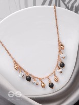 The Graceful Gleam - Casual And Minimal Neckpiece With Anti-Tarnish Coating 