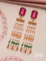 DRIZZLED WITH GLAMOUR - STATEMENT DROP EARRINGS