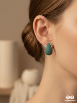 JUGGLE JIGGLE - TEAL BLUE & GOLDEN STUDS