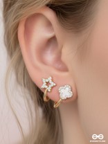 MAKE A WISH - STUD EARRINGS (WHITE)