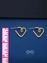INCOMPLETE LOVE NOTES - ANTIQUE GOLDEN STUDS