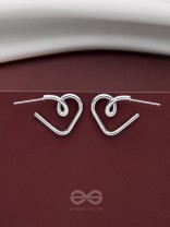 INCOMPLETE LOVE NOTES - SILVER STUDS