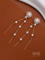 BLOOMIN HIGH - GOLDEN PEARL EAR JACKETS