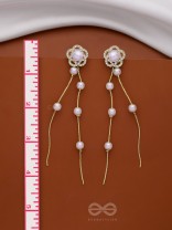 BLOOMIN HIGH - GOLDEN PEARL EAR JACKETS
