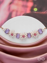 The Spring'S Wish - Statement Choker Neckpiece With Anti-Tarnish Coating 