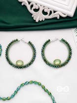 THE ENCHANTED CIRCLETS - STATEMENT HOOP EARRINGS