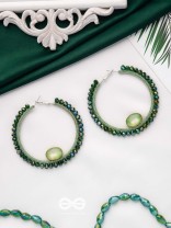 THE ENCHANTED CIRCLETS - STATEMENT HOOP EARRINGS