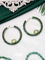 THE ENCHANTED CIRCLETS - STATEMENT HOOP EARRINGS
