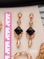 THE MYSTIC  NIGHTFALL - ELEGANT DROP EARRINGS