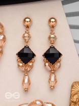THE MYSTIC  NIGHTFALL - ELEGANT DROP EARRINGS