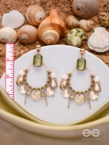 THE TROPICAL COASTLINE - STATEMENT DROP EARRINGS