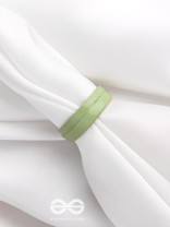 MY MINTY LUSH - ADJUSTABLE ACRYLIC RING