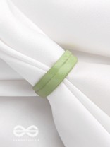 MY MINTY LUSH - ADJUSTABLE ACRYLIC RING