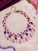 SUGAR & SPICE - MULTICOLOR STATEMENT NECKPIECE