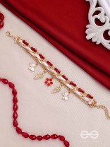 THE SCARLET'S GARDEN - STATEMENT MULTILAYERED BRACELET