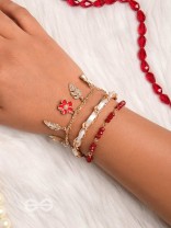 THE SCARLET'S GARDEN - STATEMENT MULTILAYERED BRACELET