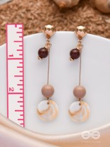 SEASHELL SECRETS - CASUAL DROP EARRINGS