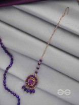 PRAAVRTI - THE SPIRITUAL ONE - STONE, CUTDANA AND BEADS EMBROIDERED MAANGTIKA