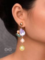 LAVISH IVY ECLAT - STATEMENT DROP EARRINGS