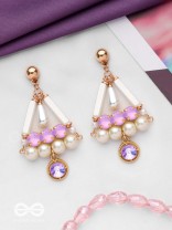 THE REGAL RADIANCE - GOLDEN EMBELLISHED EARRINGS